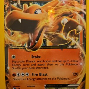 2014 Pokemon Flashfire Charizard EX JUMBO #11/106 Holofoil