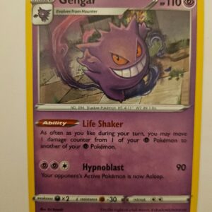 2020 Pokemon Sword & Shield Gengar #085/202 Holofoil