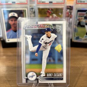 2025 Topps Series One Roki Sasaki #66 Future Stars Los Angeles Dodgers RC