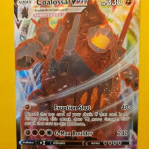 2020 Pokemon Vivid Voltage Coalossal VMAX #099/185 Holofoil