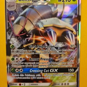 2017 Pokemon Burning Shadows Golisopod GX #17/147 Holofoil