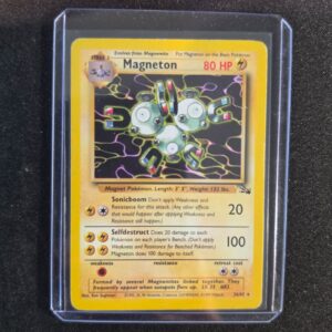 1999 Pokemon Fossil Magneton #26/62