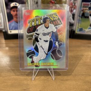 2026 Topps Titans of the Game Shohei Ohtani #TOG-1 Holofoil Refractor