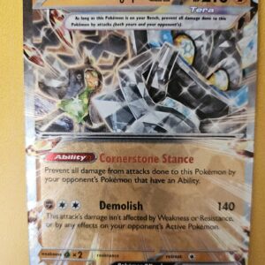 2025 Pokemon Prismatic Evolutions Cornerstone Mask Ogerpon ex #058/131 Holofoil