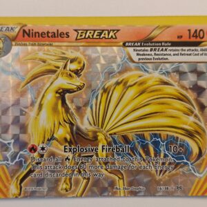 2016 Pokemon XY Evolutions Ninetales BREAK #16/108 BREAK Holofoil