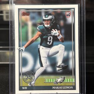 2026 Topps 35th Anniversary Makai Lemon #91TR-19 RC Philadelphia Eagles