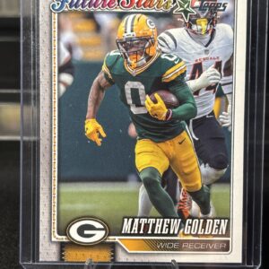 2026 Topps Future Stars Matthew Golden #263 Wide Receiver Green Bay Packers RC