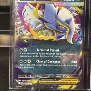 2024 Pokemon Mega Evolution ex Mega Absol ex #086/132 Holofoil