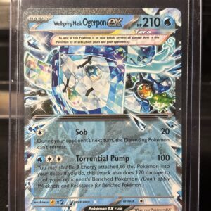2024 Pokemon Twilight Masquerade Wellspring Mask Ogerpon ex #064/167 Holofoil