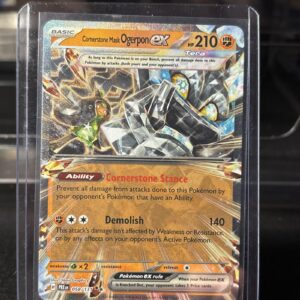 2025 Pokemon PRE Cornerstone Mask Ogerpon ex #058/131 Double Rare Holofoil