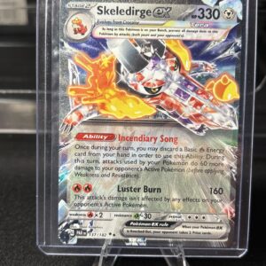 2024 Pokemon Paradox Rift Skeledirge ex #137/182 Tera Holofoil