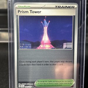 2026 Pokemon CRI Prism Tower #080/086 Stadium Trainer