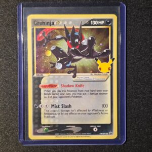 2021 Pokemon SWSH Black Star Promos Greninja #SWSH144 Holofoil 25th Anniversary