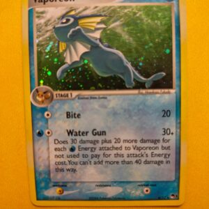 2006 Pokemon EX Dragon Frontiers Vaporeon #6/17 Holofoil