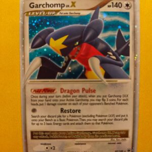 2008 Pokemon Majestic Dawn Garchomp LV.X #97/100 Holofoil