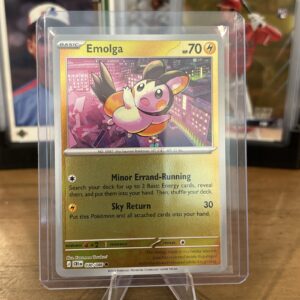 2026 Pokemon CRI Emolga #030/086 Gold Holofoil