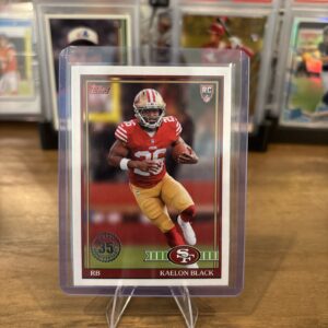 2026 Topps Kaelon Black #91TR-33 Rookie Card RC San Francisco 49ers