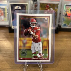 2026 Topps Garrett Nussmeier #91TR-3 Rookie Card RC Kansas City Chiefs