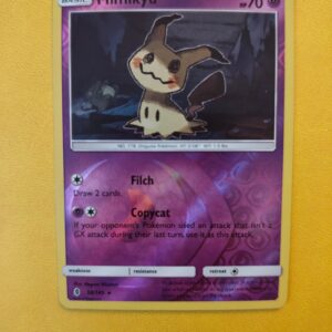 2017 Pokemon Guardians Rising Mimikyu #58/145 Reverse Holofoil