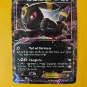 2016 Pokemon BREAKpoint Umbreon EX #55/124 Holofoil